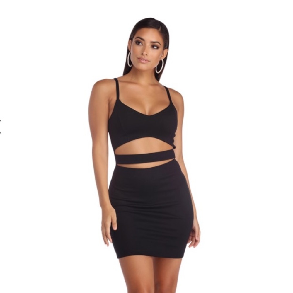 Windsor Black Bodycon Dress